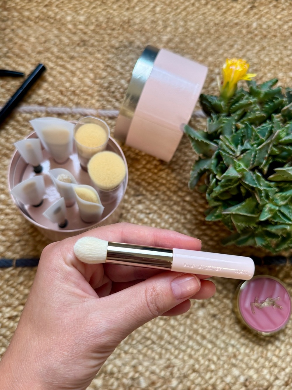 Westman Atelier Limited Edition Pink Baby Blender Brush - New